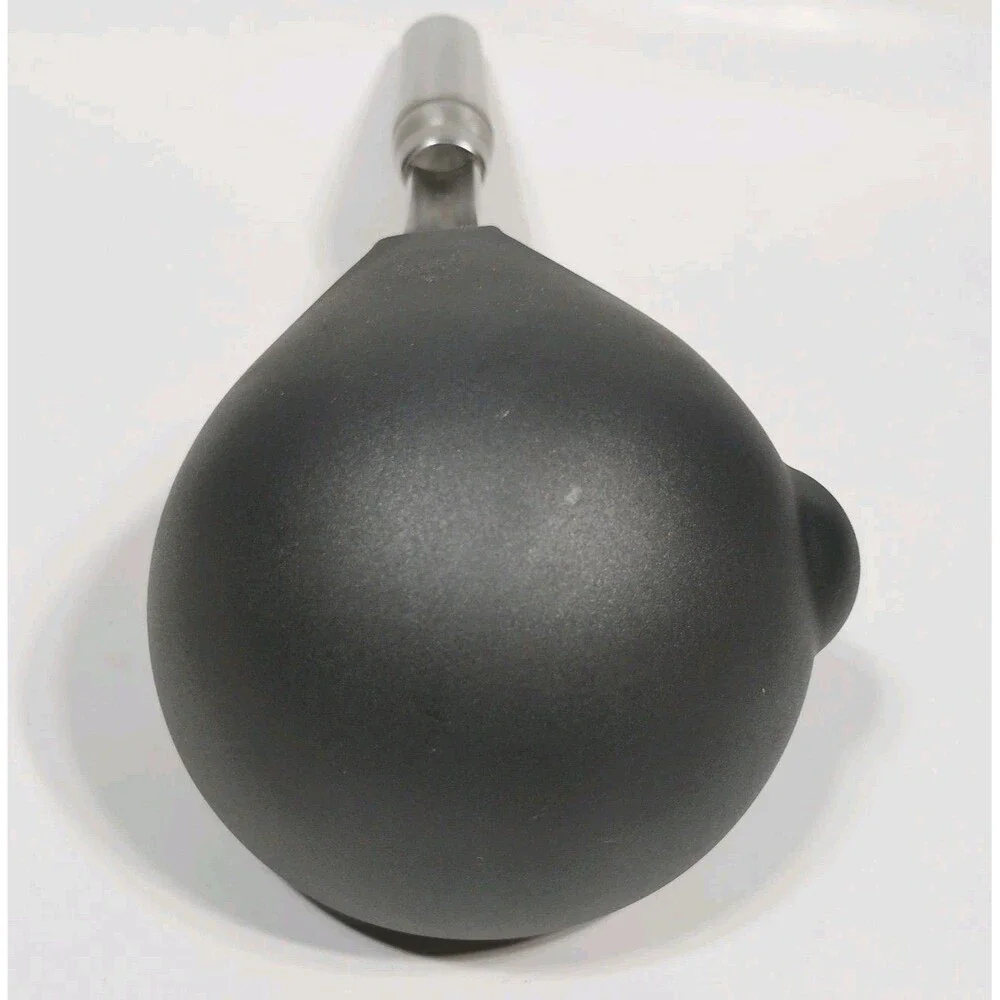 Pampered Chef Nylon Straining Ladle with Stainless Handle Kitchen Utensil